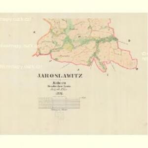 Jaroslawitz - m1045-1-003 - Kaiserpflichtexemplar der Landkarten des stabilen Katasters