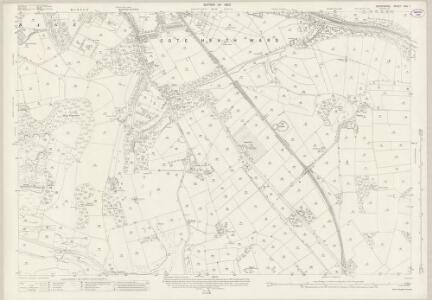 Derbyshire XXII.1 (includes: Burbage; Buxton; Fairfield; Kingsterndale) - 25 Inch Map