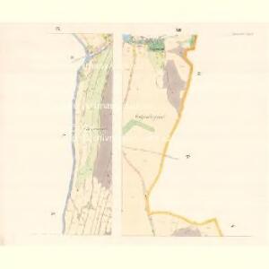 Hennersdorf - m1111-1-007 - Kaiserpflichtexemplar der Landkarten des stabilen Katasters
