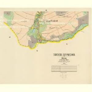 Nieder Einsiedel - c1365-1-003 - Kaiserpflichtexemplar der Landkarten des stabilen Katasters