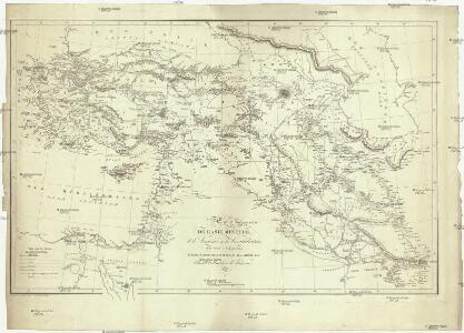Carte de l'Asie Mineure, de l'Armenie et du Kourdistan