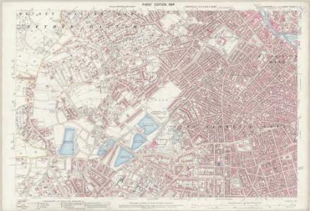 Yorkshire CCXCIV.7 (includes: Sheffield) - 25 Inch Map