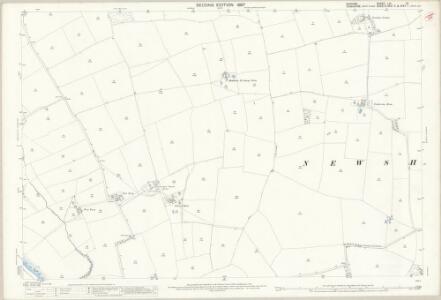 Durham LVI.13 (includes: Middleton St George; Newsham; Over Dinsdale) - 25 Inch Map