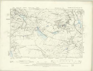 Yorkshire CCXV.NW - OS Six-Inch Map