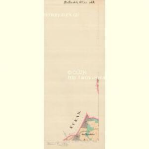 Dalleschitz - c1051-1-006 - Kaiserpflichtexemplar der Landkarten des stabilen Katasters