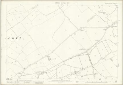 Buckinghamshire XIII.8 (includes: Foscott; Leckhampstead; Maids Moreton; Thornborough) - 25 Inch Map