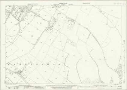 Kent XVII.7 (includes: Farningham; Horton Kirby) - 25 Inch Map