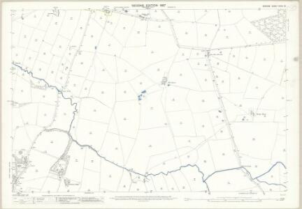 Durham XXXVI.13 (includes: Butterwick And Oldacres; Fishburn; Sedgefield) - 25 Inch Map