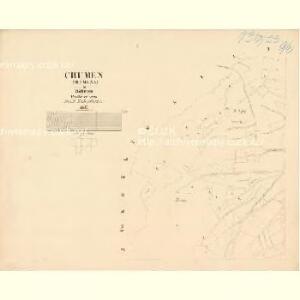 Chumen (Chumena) - c2519-1-001 - Kaiserpflichtexemplar der Landkarten des stabilen Katasters