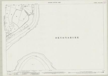Cornwall XXXVIII.1 (includes: Bere Ferrers; Landulph; St Dominick) - 25 Inch Map