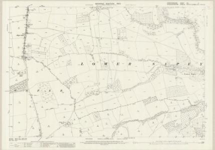 Herefordshire XIV.11 (includes: Clifton Upon Teme; Lower Sapey; Tedstone Delamere; Tedstone Wafer; Wolferlow) - 25 Inch Map
