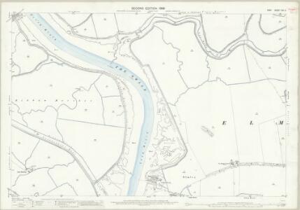 Kent XXI.6 (includes: Elmley; Iwade; Minster in Sheppey) - 25 Inch Map