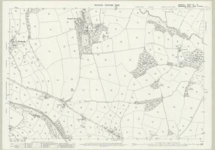 Cornwall XII.14 (includes: Egloskerry; North Petherwin) - 25 Inch Map