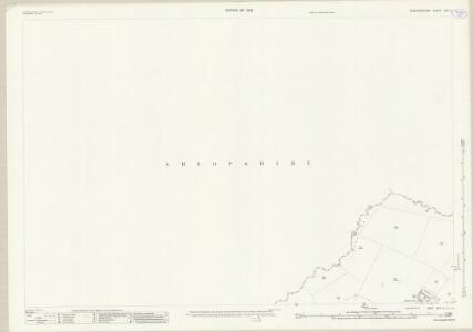 Staffordshire XXII.2 (includes: Mucklestone; Norton In Hales; Woore) - 25 Inch Map