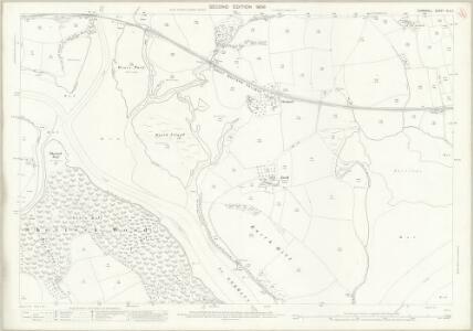Cornwall XLV.11 (includes: Antony; Landrake with St Erney; Saltash; Sheviock) - 25 Inch Map
