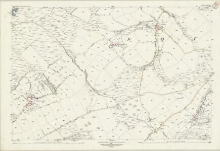 Devon LXXVI.13 (includes: Bridestowe; Sourton) - 25 Inch Map