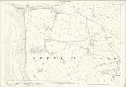 Lancashire XXXVIII.14 (includes: Fleetwood; Preesall With Hackinsall) - 25 Inch Map