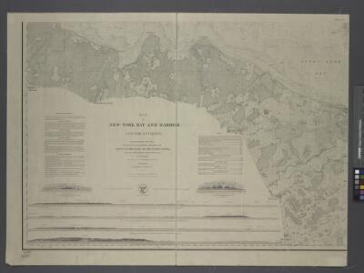 Map of New-York Bay and Harbor and the environs / founded upon a trigonometrical survey under the direction of F. R. Hassler, superintendent of the Survey of the Coast of the United States; triangulation by James Ferguson and Edmund Blunt, assistants; the hydrography under the direction of Thomas R. Gedney, lieutenant U.S. Navy; the topography by C. Renard and T.A. Jenkins assists.