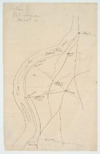 [Map of Poolesville, Maryland and vicinity showing the position of Union brigades]