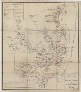 Kartblad 36: Militairisk Chart over det Enebakske Compagnie District