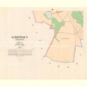 Schippaun (Sspaun) - c7731-1-003 - Kaiserpflichtexemplar der Landkarten des stabilen Katasters