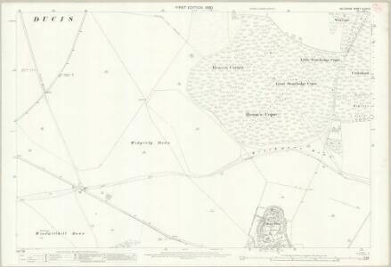 Wiltshire XLVIII.8 (includes: Collingbourne Ducis; Ludgershall) - 25 Inch Map