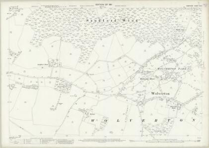 Hampshire and Isle of Wight IX.8 (includes: Baughurst; Kingsclere) - 25 Inch Map