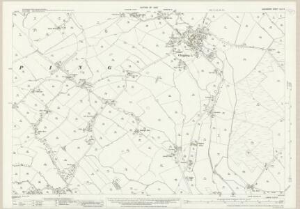 Lancashire XLVI.9 (includes: Bowland With Leagram; Chipping; Thornley With Wheatley) - 25 Inch Map