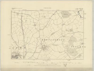 Leicestershire XXXIX.SW - OS Six-Inch Map