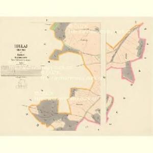 Bjllaj (Bjleg) - c0215-1-002 - Kaiserpflichtexemplar der Landkarten des stabilen Katasters
