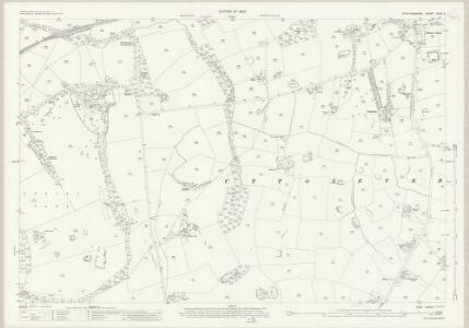 Staffordshire XXXII.5 (includes: Kingston; Uttoxeter Rural; Uttoxeter) - 25 Inch Map