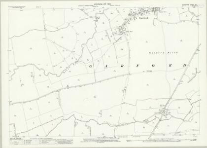 Berkshire IX.11 (includes: East Hanney; Frilford; Fyfield; Garford) - 25 Inch Map
