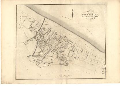 Plan of the Town of Portobello from actual survey.