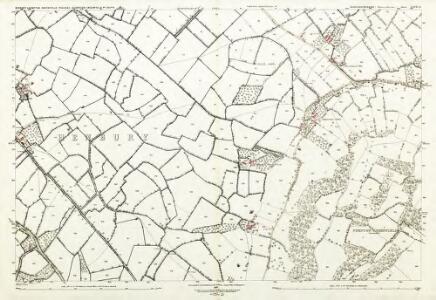 Gloucestershire LXVII.11 (includes: Almondsbury) - 25 Inch Map