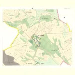 Aunietitz - c8255-1-003 - Kaiserpflichtexemplar der Landkarten des stabilen Katasters