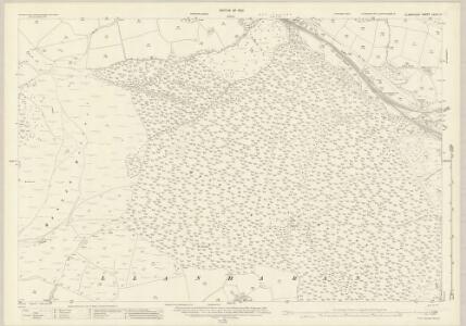Glamorgan XXXV.12 (includes: Llanharan; Llantrisant; Peterston Super Montem) - 25 Inch Map