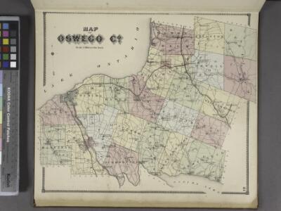 Map of Oswego Co.