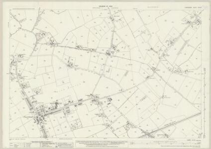 Lancashire CIX.10 (includes: Croft; Poulton With Fearnhead; Woolston) - 25 Inch Map