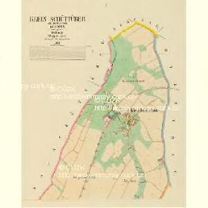 Klein Schüttüber - c4374-1-001 - Kaiserpflichtexemplar der Landkarten des stabilen Katasters