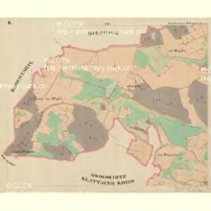 Leschischow - c3879-1-003 - Kaiserpflichtexemplar der Landkarten des stabilen Katasters