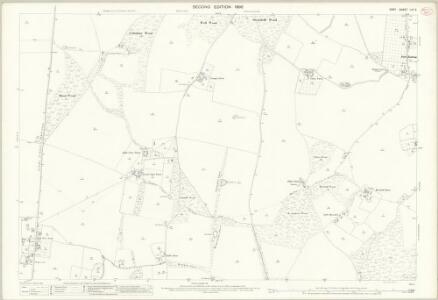 Kent LVI.3 (includes: Lower Hardres; Upper Hardres) - 25 Inch Map