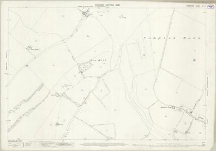 Hampshire and Isle of Wight XLIX.8 (includes: Compton; Hursley) - 25 Inch Map
