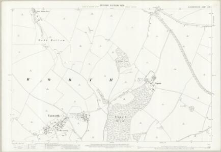Gloucestershire XXXVI.9 (includes: Hampnett; Yanworth) - 25 Inch Map