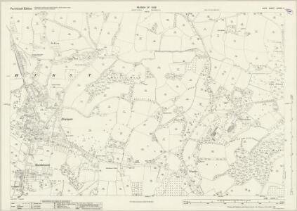 Kent LXXVIII.3 (includes: Hawkhurst) - 25 Inch Map