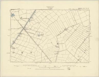 Cambridgeshire XVI.SW - OS Six-Inch Map