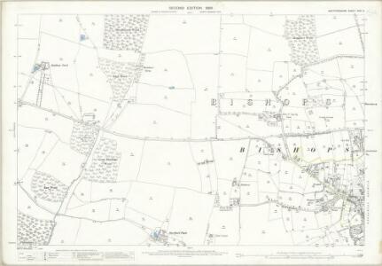 Hertfordshire XXIII.5 (includes: Albury; Bishops Stortford; Farnham; Little Hadham) - 25 Inch Map