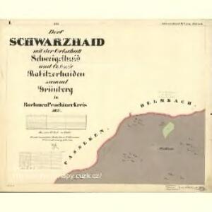 Schwarzhaid - c0872-1-001 - Kaiserpflichtexemplar der Landkarten des stabilen Katasters