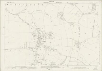Essex (New Series 1913-) n XIII.16 (includes: Debden; Widdington) - 25 Inch Map