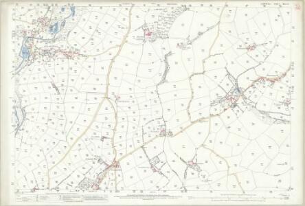 Cornwall LXXVI.6 (includes: Helston; Sithney; Wendron) - 25 Inch Map