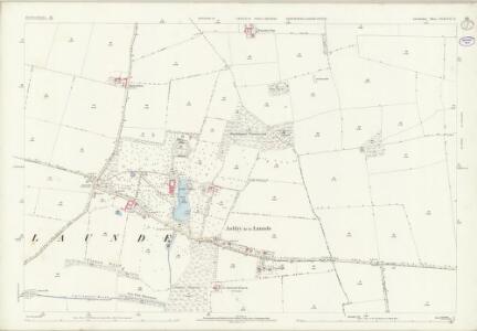 Lincolnshire LXXXVII.14 (includes: Ashby De La Launde and Bloxholm; Digby; Rowston) - 25 Inch Map